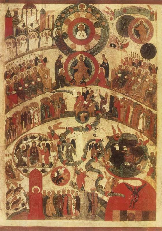 unknow artist THe Last Judgement Novgorod School